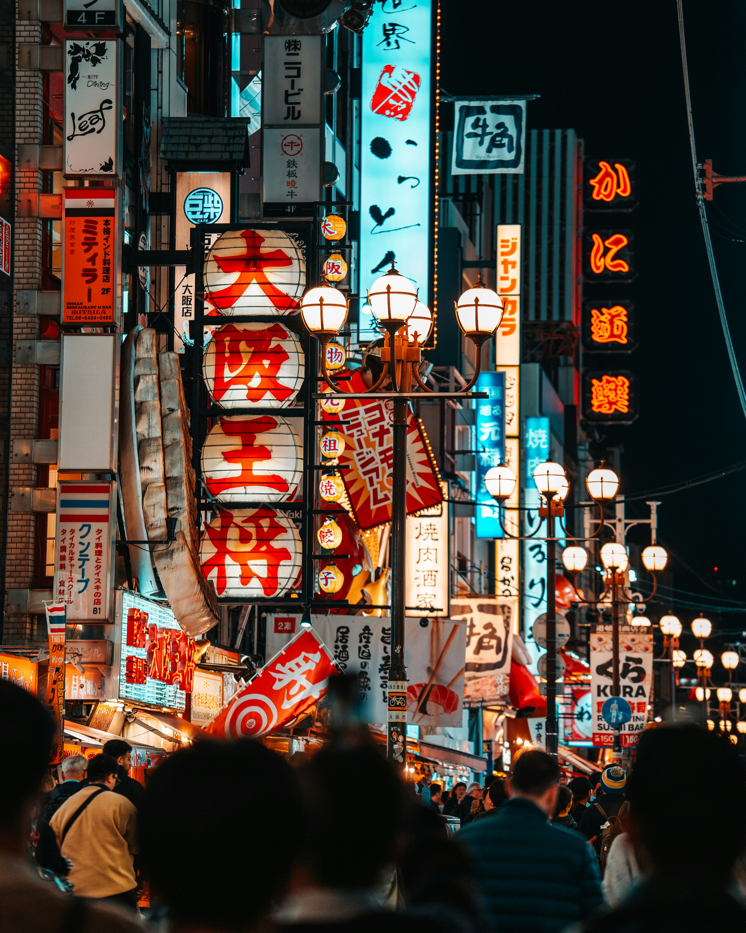 道頓堀のネオン夜景